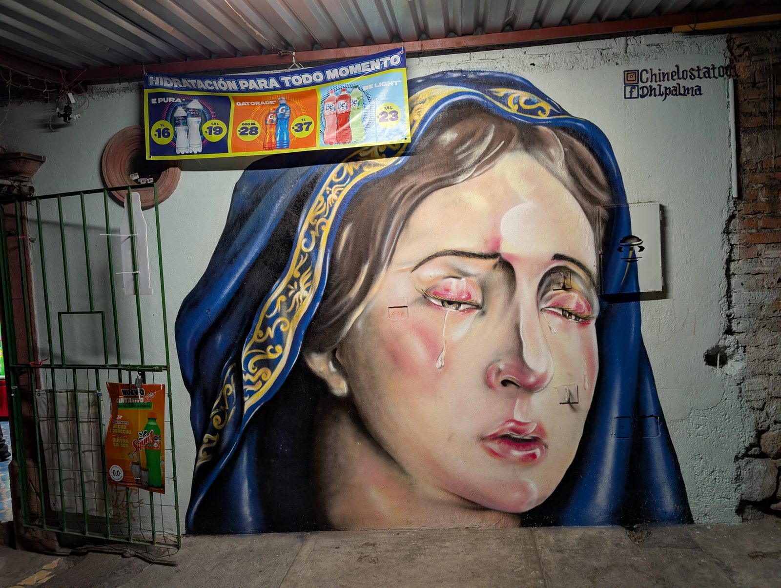 Weeping Virgin