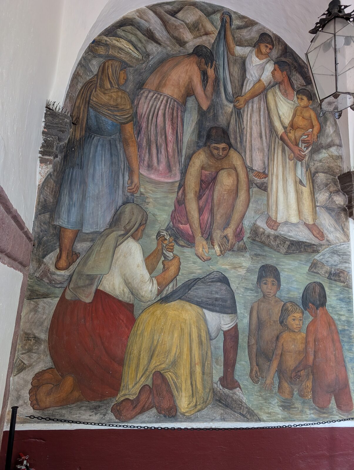 "Las lavanderas"