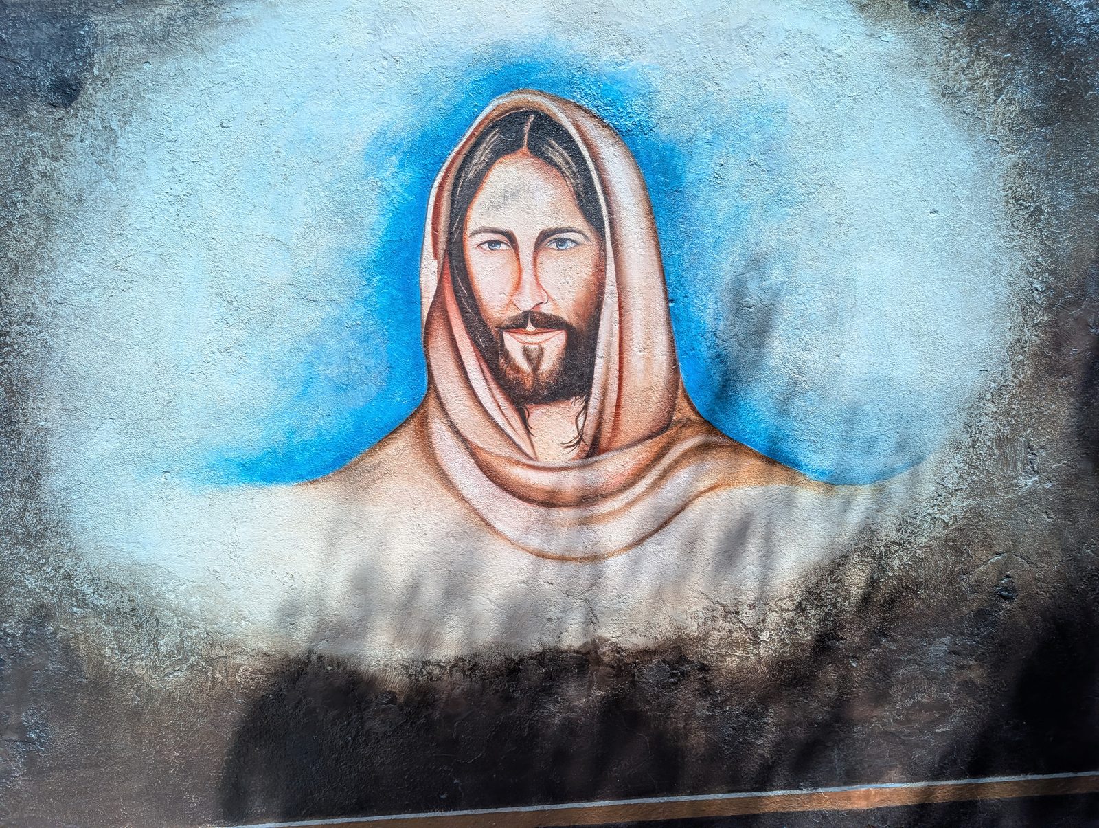 Blue-eyed Jesus