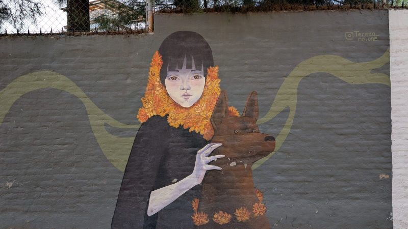 Niña con capucha de cempasúchil