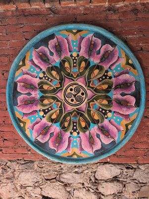 Trumpet-flower mandala
