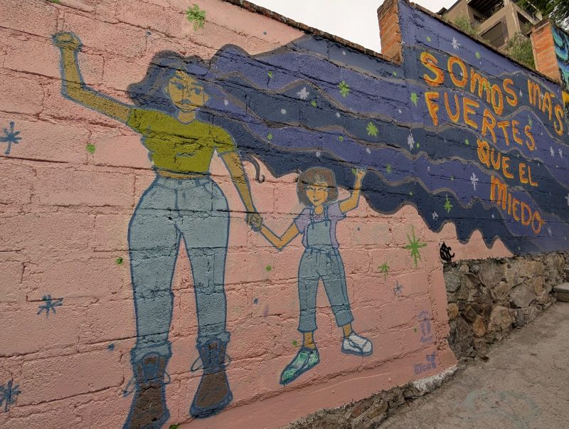 "Somos más fuertes que el miedo"