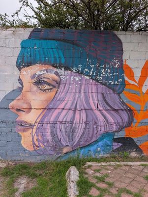 Mujer con gorro