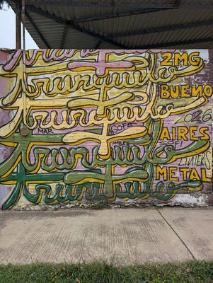 Letras cursivas entrelazadas