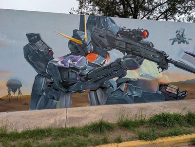 Meca con rifle