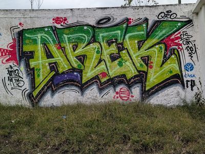 Lime-green burner
