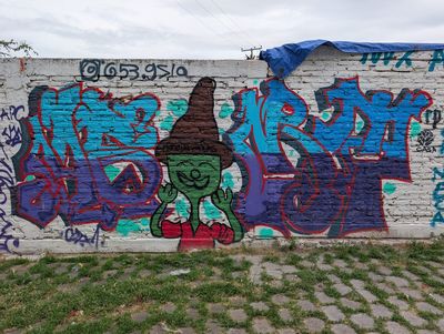Duende entre throw-ups