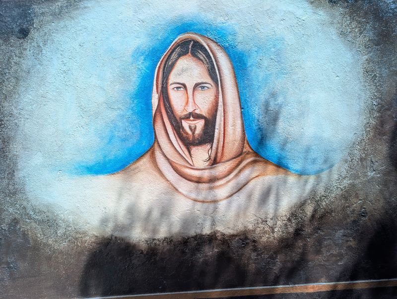 Jesús de ojos azules